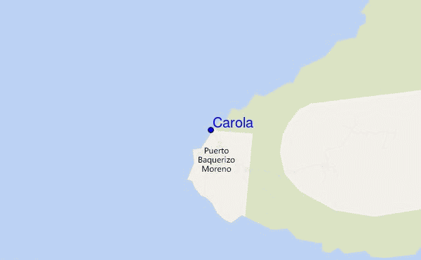 Carola location map