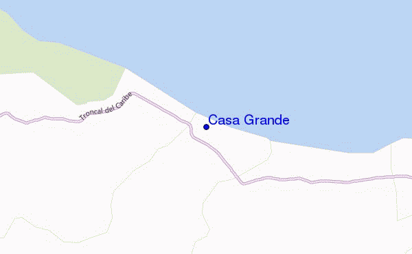 Casa Grande location map
