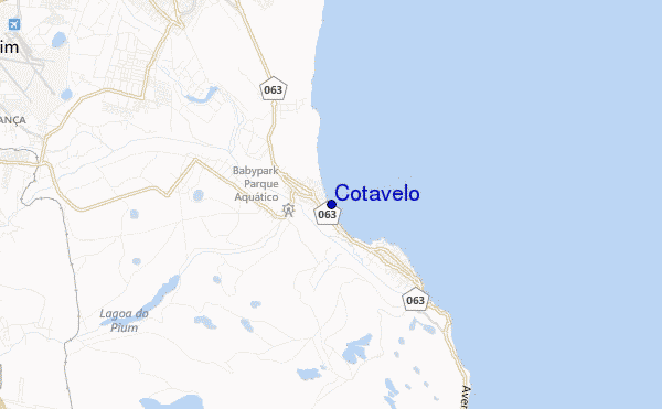 Cotavelo location map