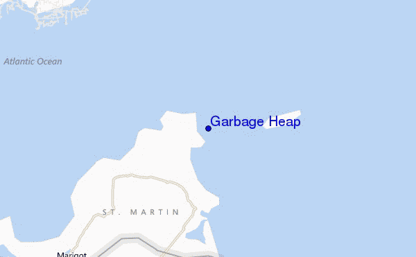 Garbage Heap location map
