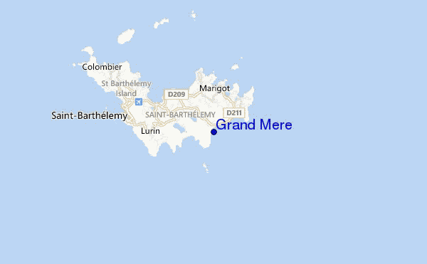 Grand Mere location map
