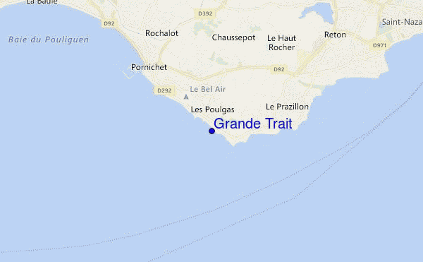 Grande Trait location map