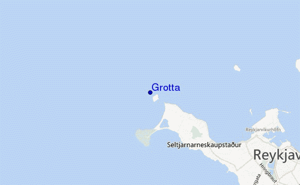 Grotta location map