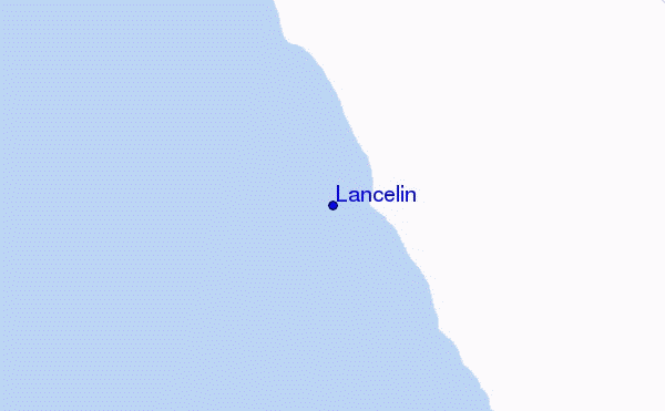 Lancelin location map