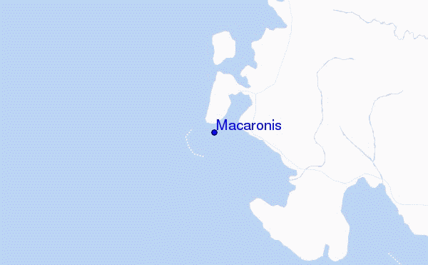 Macaronis location map