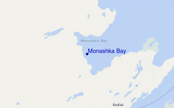 Monashka Bay location map