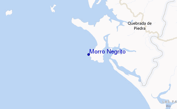 Morro Negrito location map