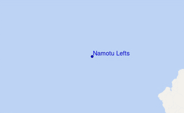 Namotu Lefts location map