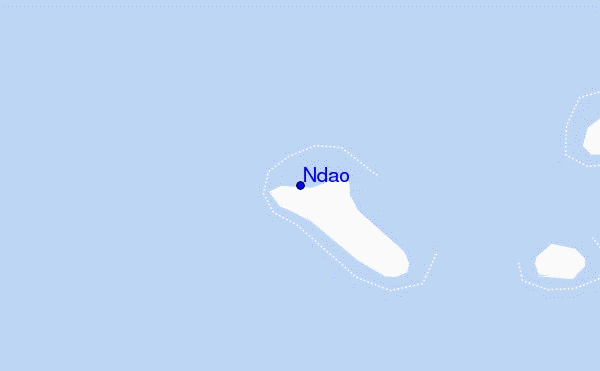 Ndao location map