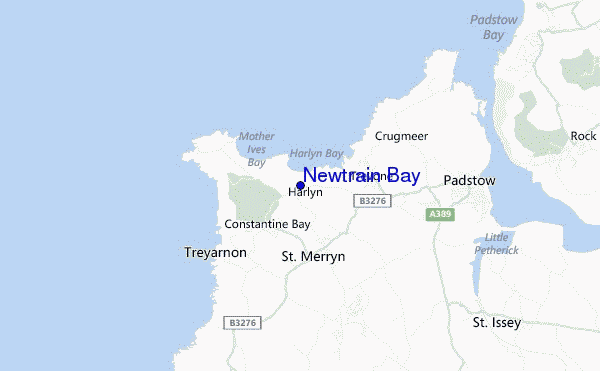 Newtrain Bay location map