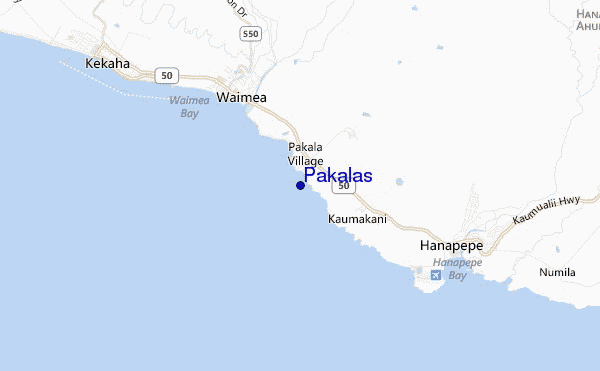 Pakalas location map