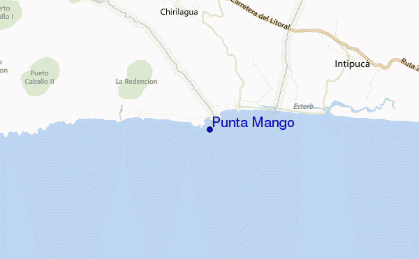 Punta Mango location map