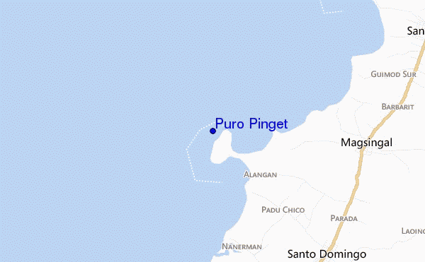 Puro Pinget location map