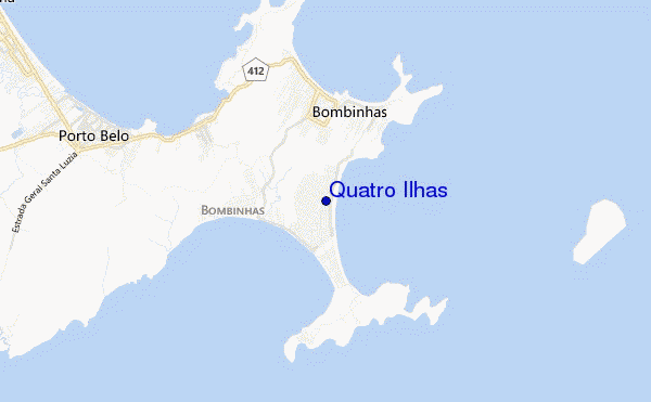 Quatro Ilhas location map