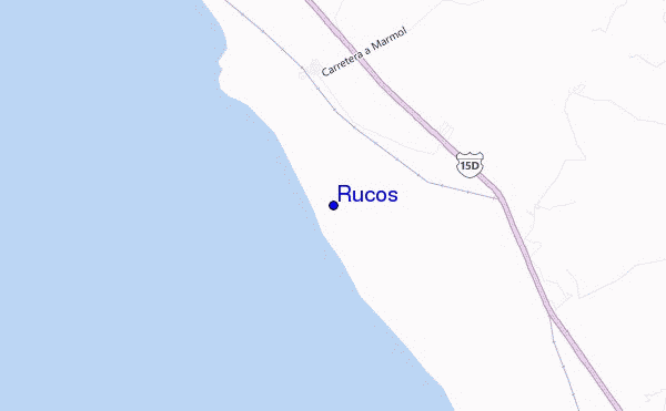 Rucos location map