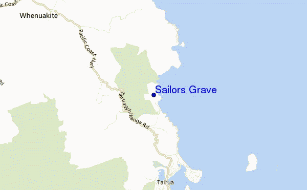 Sailors Grave location map