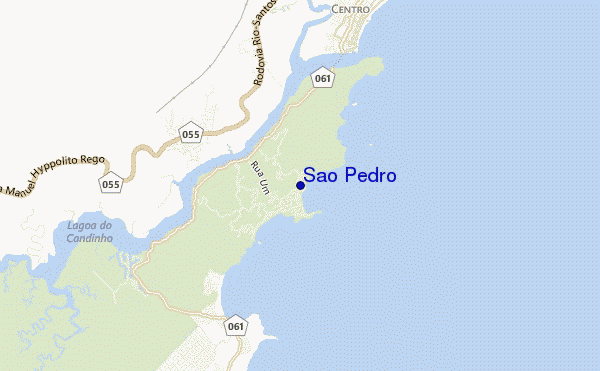 Sao Pedro location map