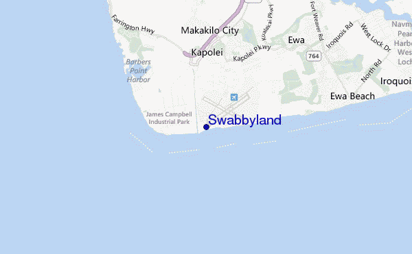 Swabbyland location map