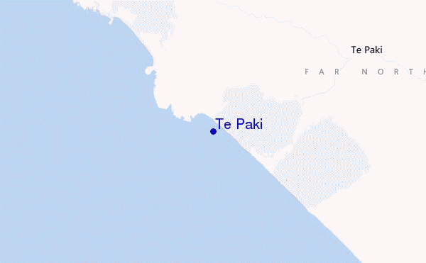 Te Paki location map