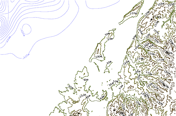 Kustlijn bij Foz do Arelho