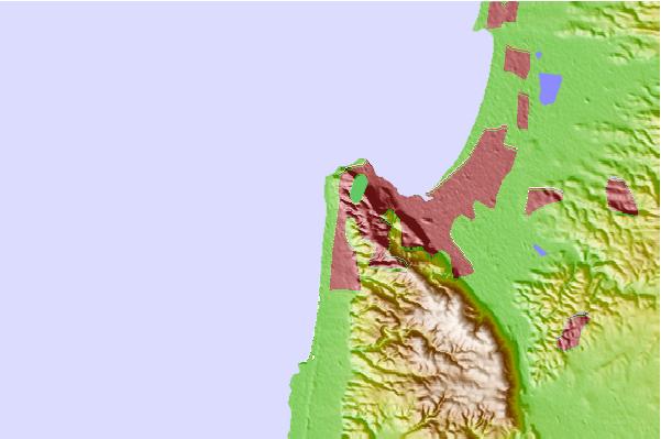 Surflocaties in de buurt van Kadarim or Dado beach (Haifa)