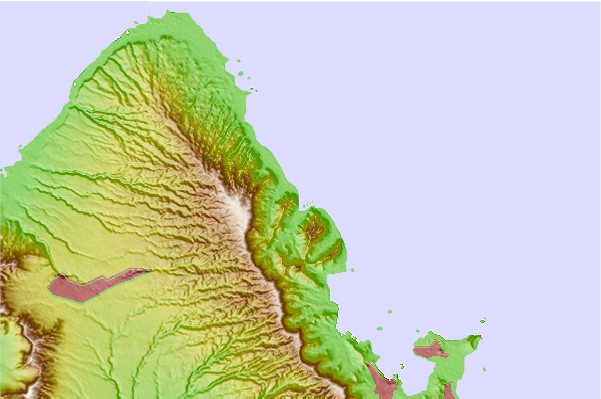 Surflocaties in de buurt van Kahana Bay