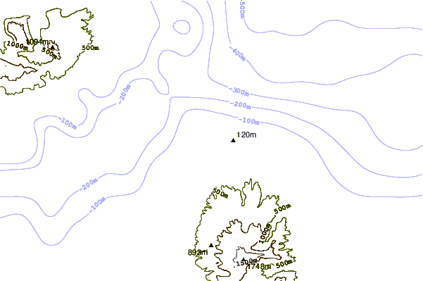 Kustlijn bij Windmills