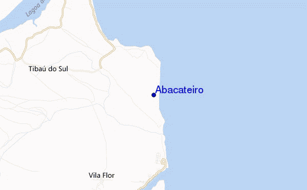 locatiekaart van Abacateiro