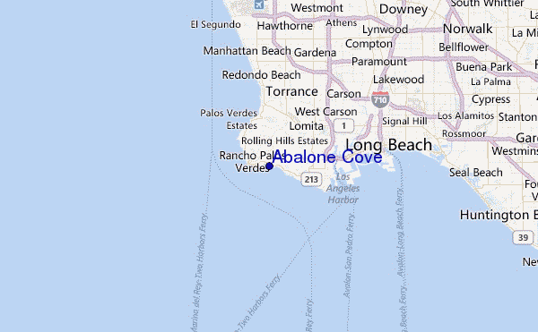 Abalone Cove Location Map