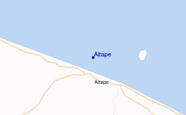 locatiekaart van Aitape