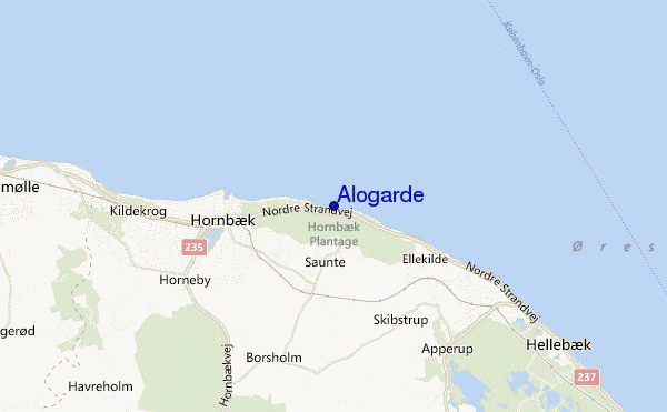 locatiekaart van Alogarde