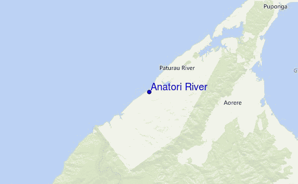 Anatori River Location Map