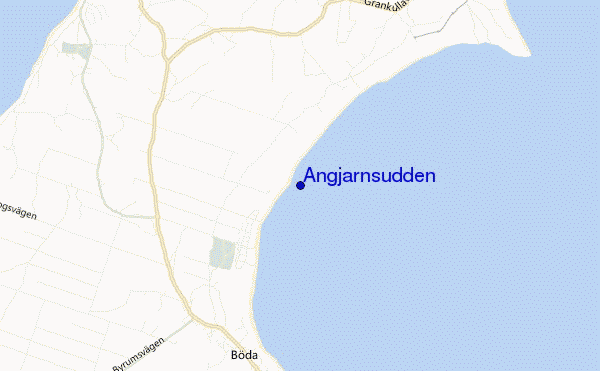 locatiekaart van Angjarnsudden