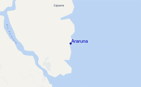 locatiekaart van Araruna