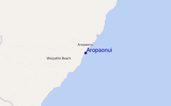 locatiekaart van Aropaonui