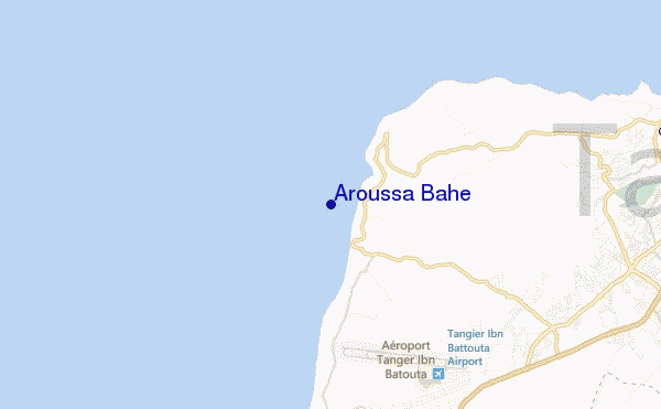 locatiekaart van Aroussa Bahe