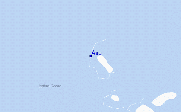locatiekaart van Asu