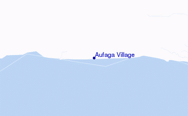 locatiekaart van Aufaga Village