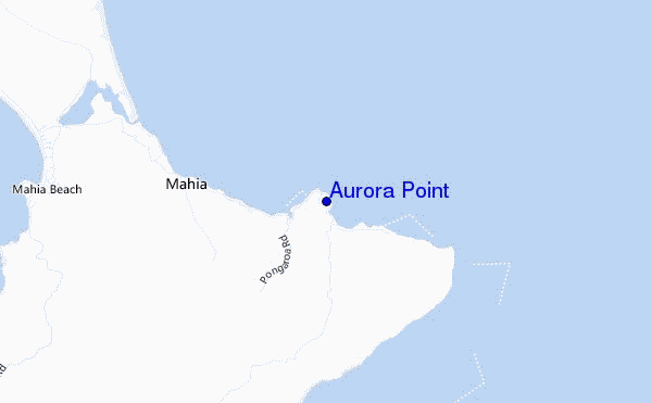 locatiekaart van Aurora Point