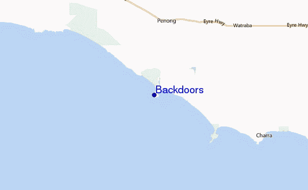 Backdoors Location Map