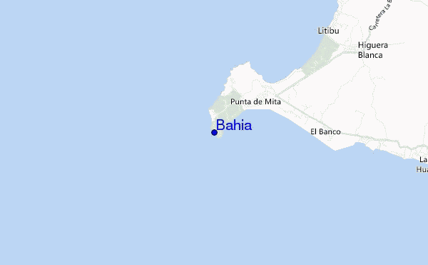 locatiekaart van Bahia