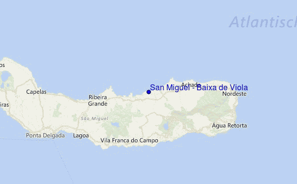 San Miguel - Baixa de Viola Location Map