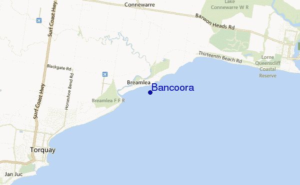 locatiekaart van Bancoora