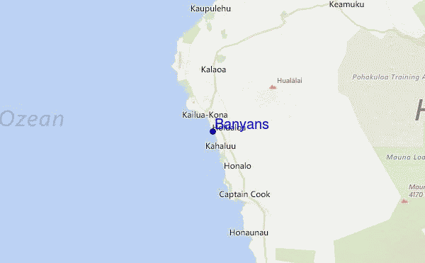 Banyans Location Map