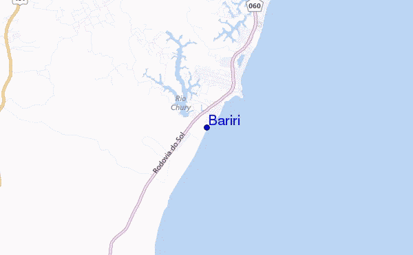locatiekaart van Bariri