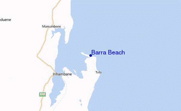 Barra Beach Location Map