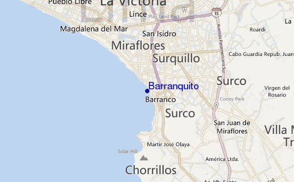 locatiekaart van Barranquito