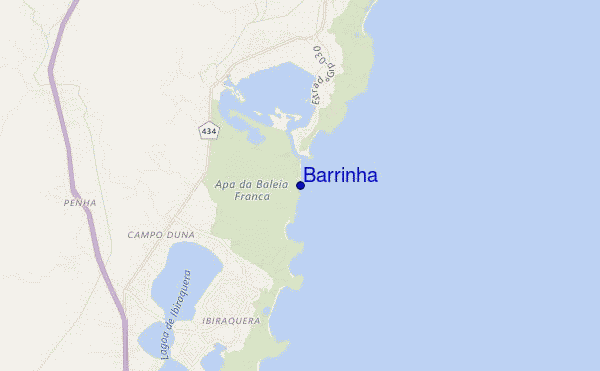 locatiekaart van Barrinha