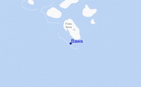 locatiekaart van Bawa