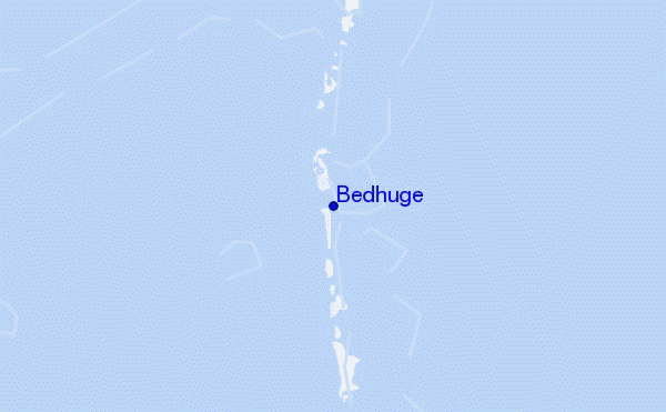 locatiekaart van Bedhuge